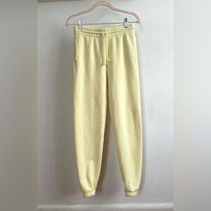 NWT Tna Lemonade Cozy fleece Jogger Sweatpants